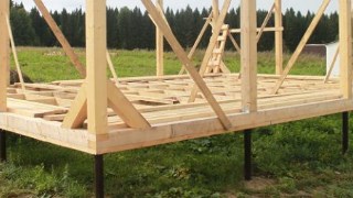 Сарай на винтовых сваях или хозблок на сваях Каменка цена от 2544 руб. / шт.