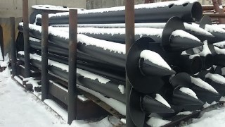 Винтовые сваи диаметром 73 мм каменке цена от 1350 руб.
